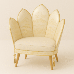 Fleur de lotus en nacre